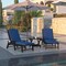 Flash Furniture Lyra Commercial Grade Water-Resistant, 72 x 21 x 3 Inch Outdoor Chaise Lounge Patio Cushion, Navy LTS-CUSHION-3-NV-GG - alternate 2
